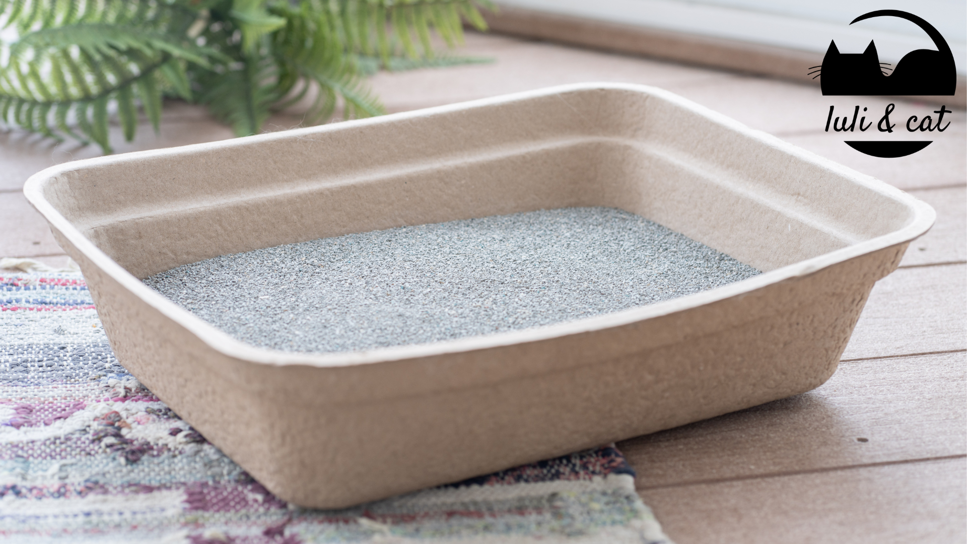 Luli & Cat disposable litter boxes - no more scrubbing!